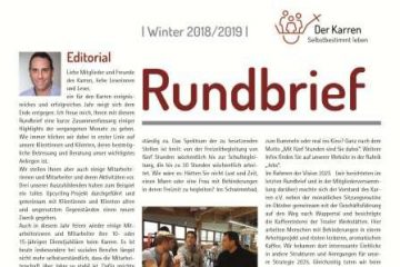 Rundbrief Winter 2018