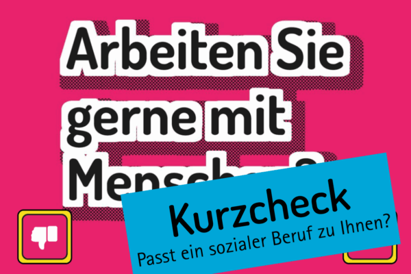Kurzcheck: Passt ein sozialer Beruf zu Ihnen?