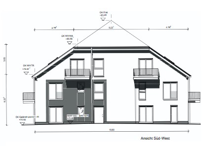Neubau in Hangelar geht gut voran