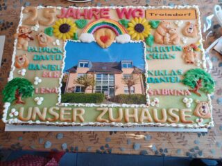 WG Troisdorf Torte zum 25-jährigen Bestehen