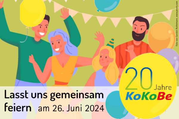 Fest zum 20-jährigen Jubiläum der KoKoBe Bonn/Rhein-Sieg
