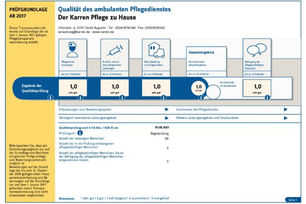 Pflege - Pflegenote_2021