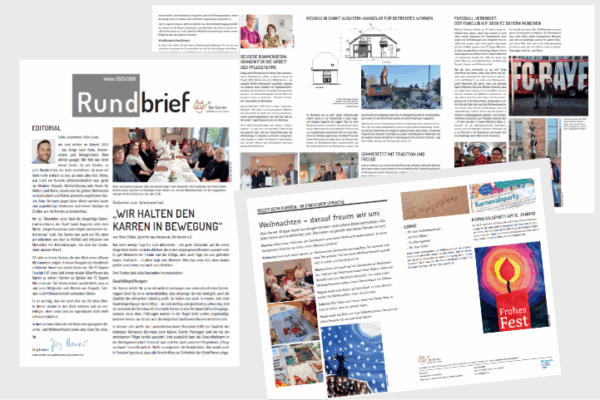 Rundbrief zum Jahresende